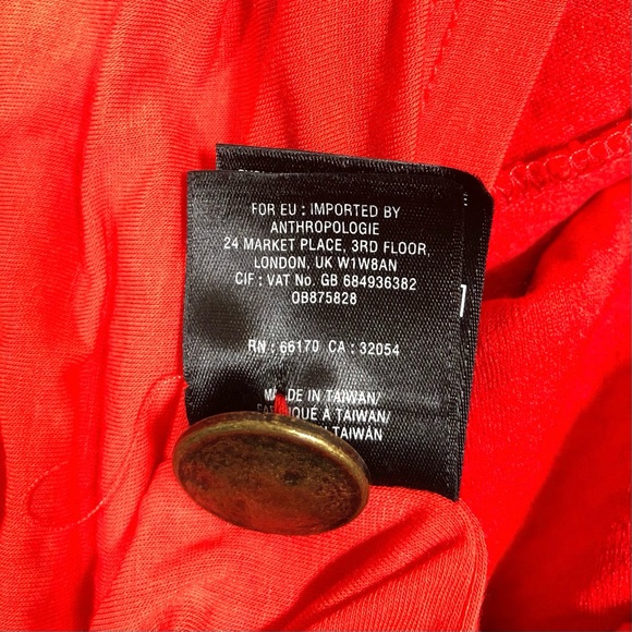 Maeve By Anthropologie Women’s Sleeveless Dress Size X-Large - Picture 5 of 7